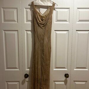 100% silk White House | Black Market evening dress